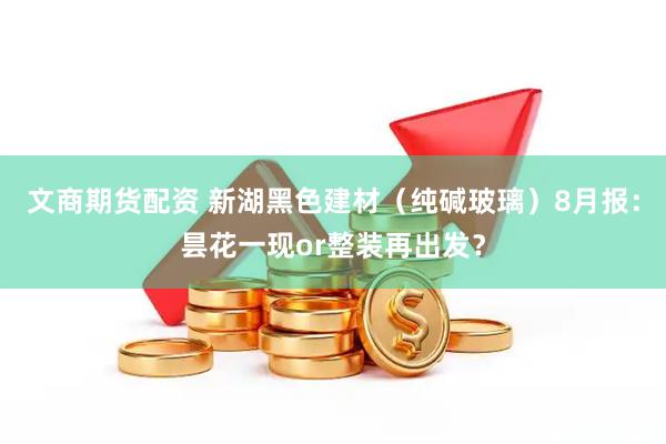 文商期货配资 新湖黑色建材（纯碱玻璃）8月报：昙花一现or整装再出发？